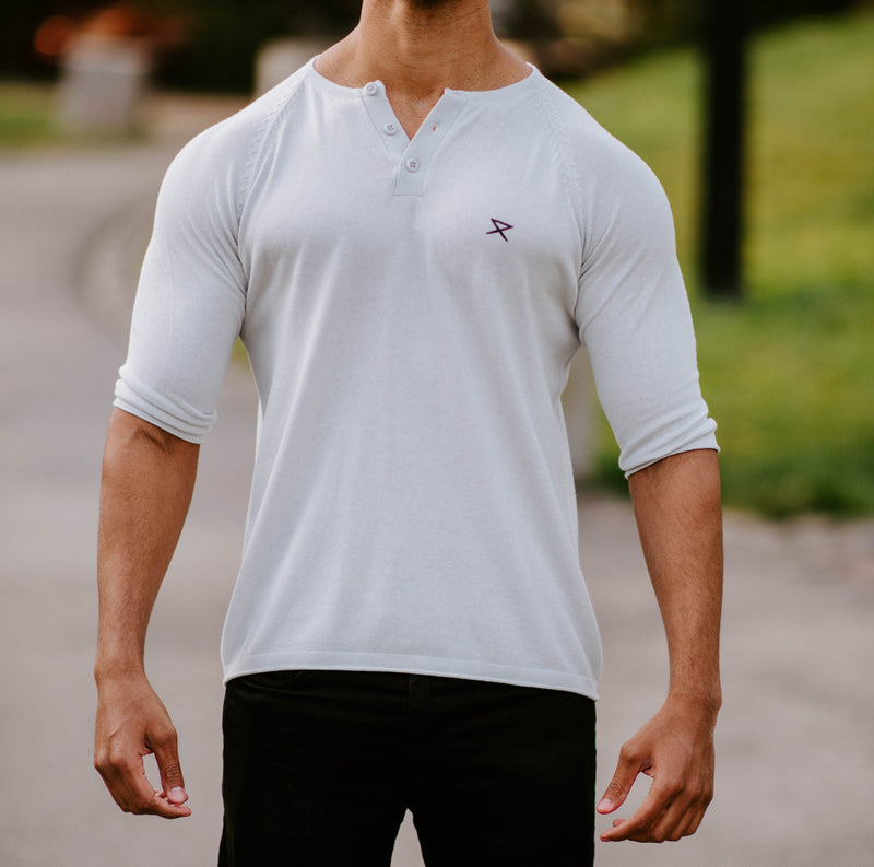 Reign Henley- Azure Blue