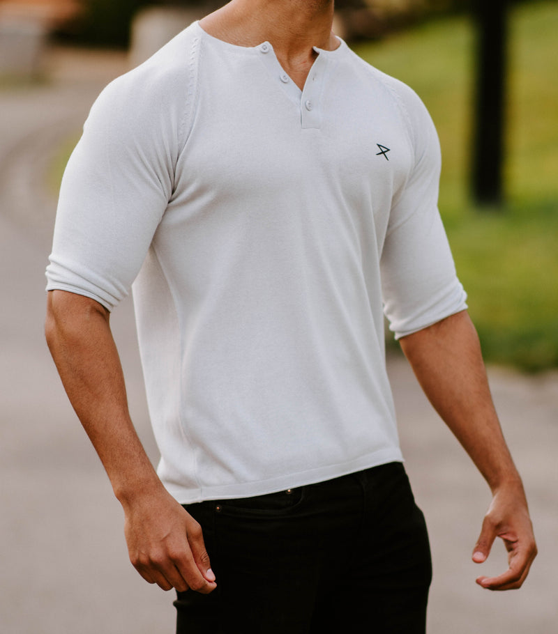 Reign Henley- Azure Blue