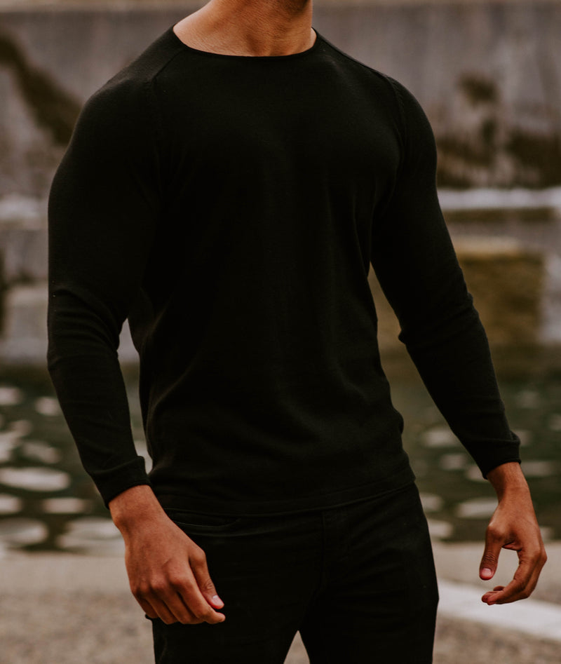 Reign Long Sleeve - Dusky black