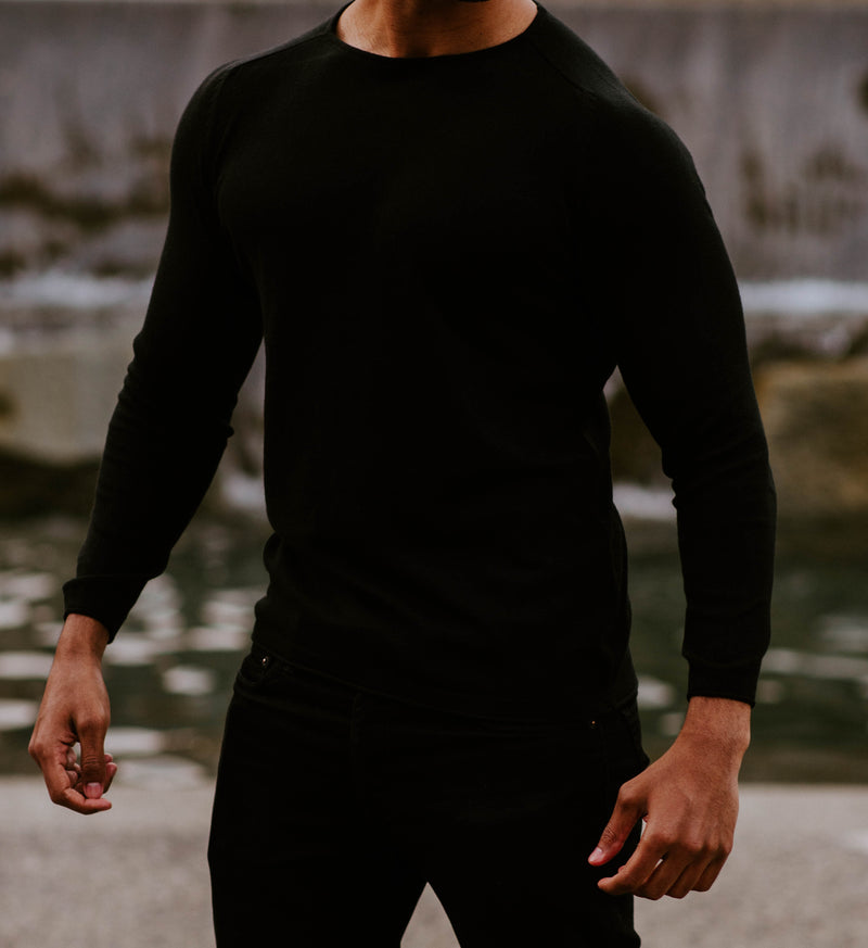 Reign Long Sleeve - Dusky black