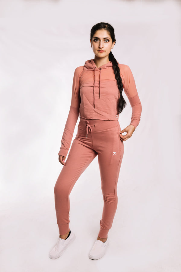 Ash Rose Fitted Joggers